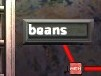 Text Display displaying 'beans'