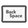 Thumbnail for File:Backspace Key Light.png