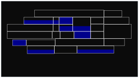 The Status Monitor displaying a schematic of the Aegir Mark III on its GUI. Note the areas in blue.
