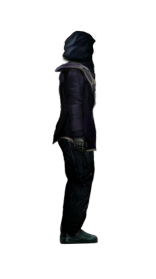 Cultist Robes worn by a human.