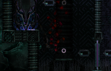 Swarm feeder inside alien ruins