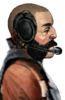 Auto-Injector Headset being worn