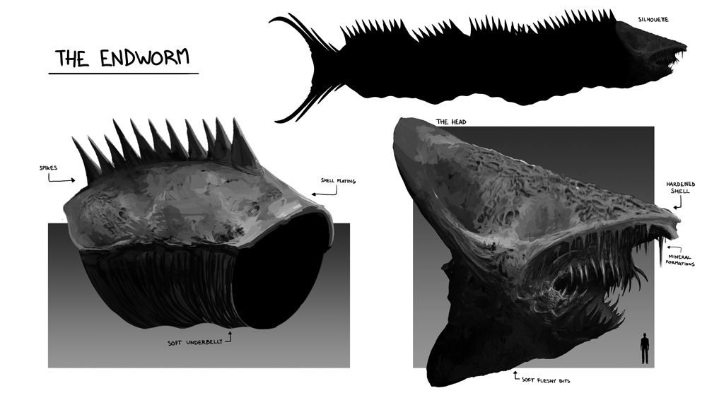 Reworked endworm concept for Barotrauma