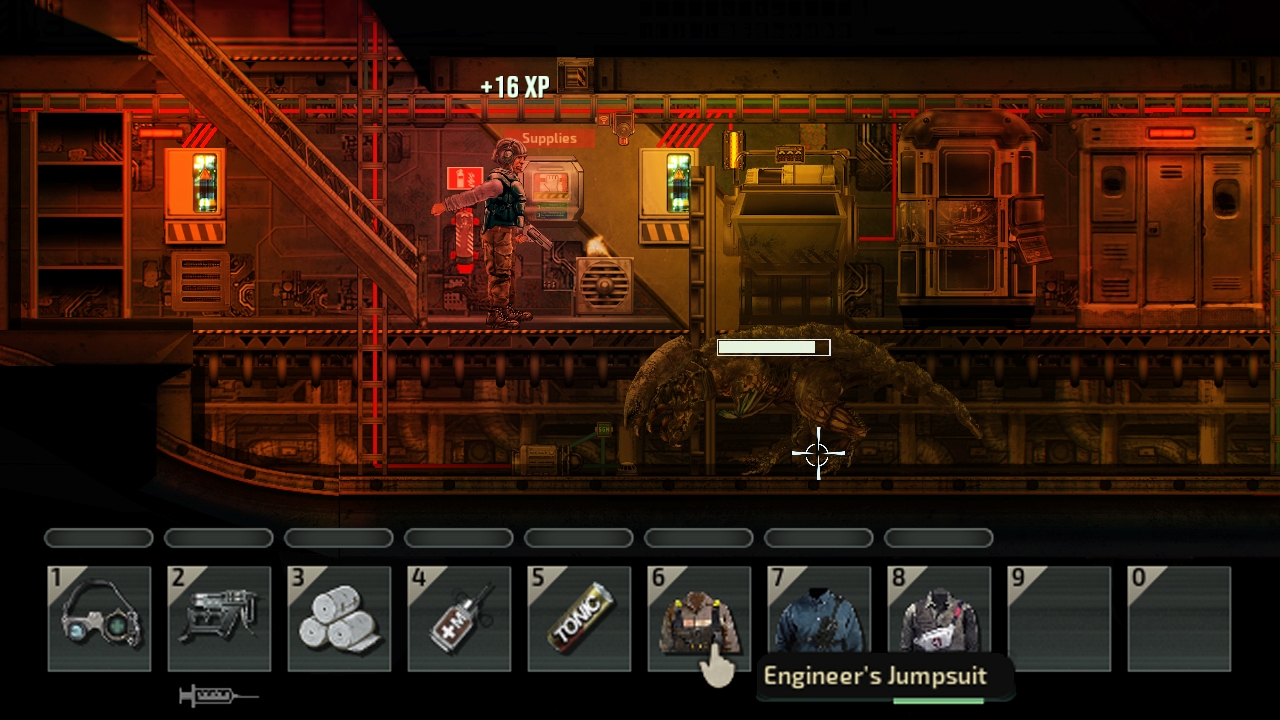 Barotrauma's job gear variants as actual items