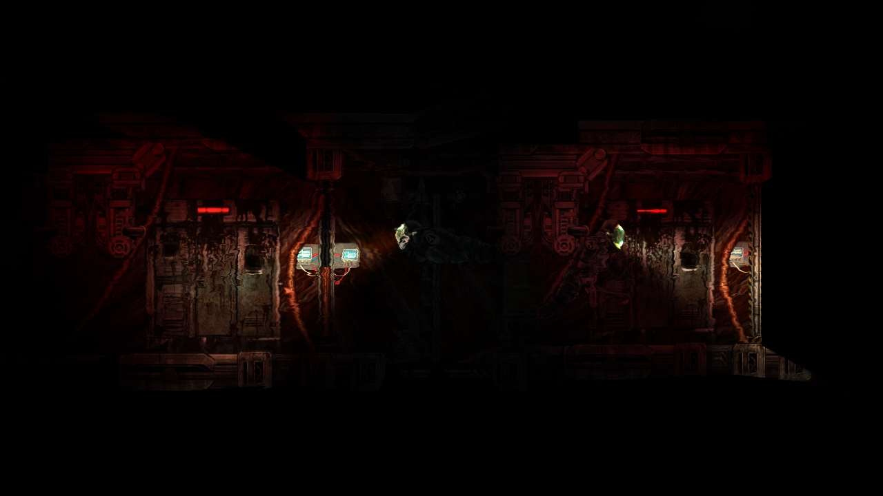 Barotrauma thalamus inside submarine wreck