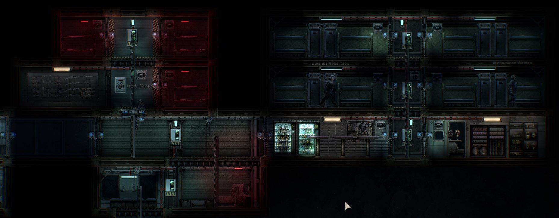 Barotrauma procedurally generated military outpost