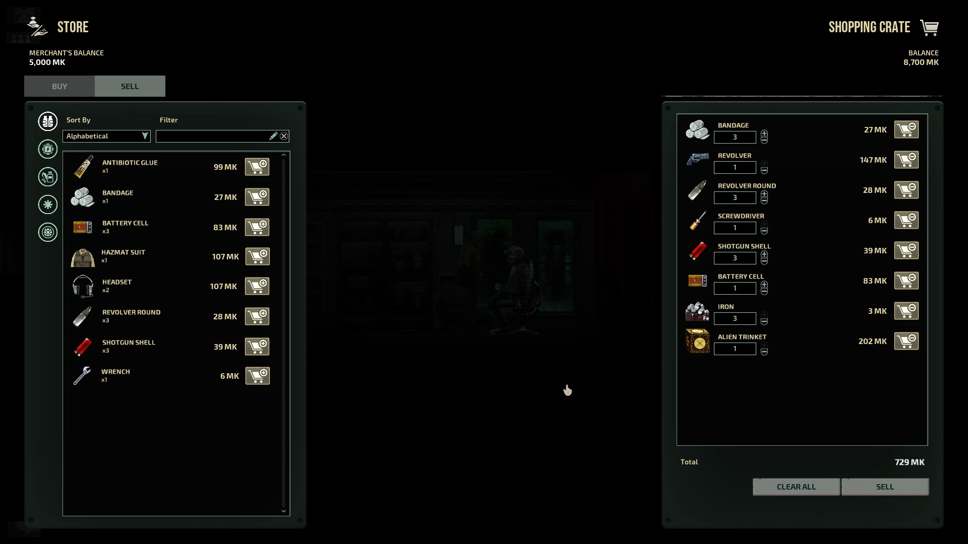 Barotrauma new store interface