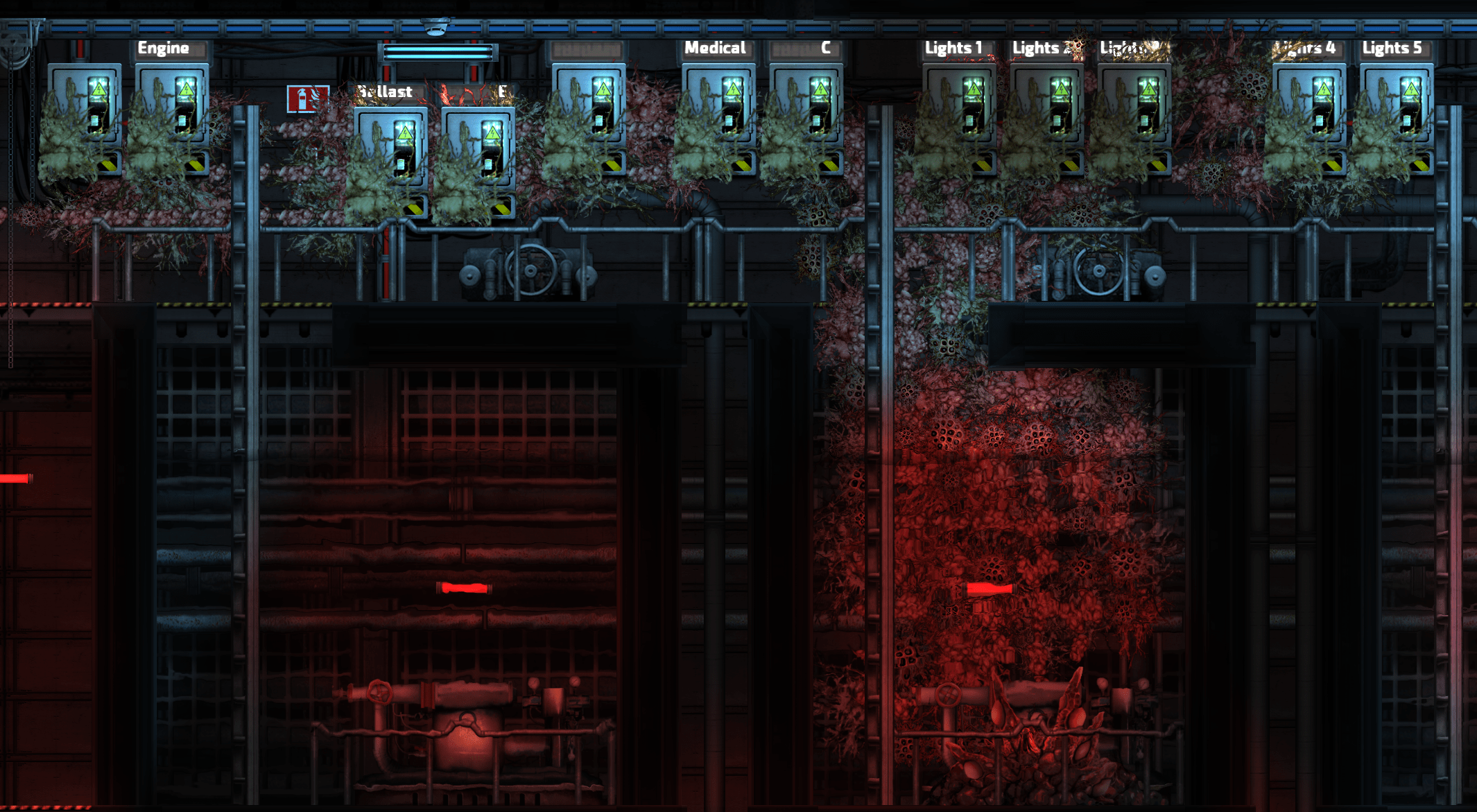 New Barotrauma enemy, the ballast flora