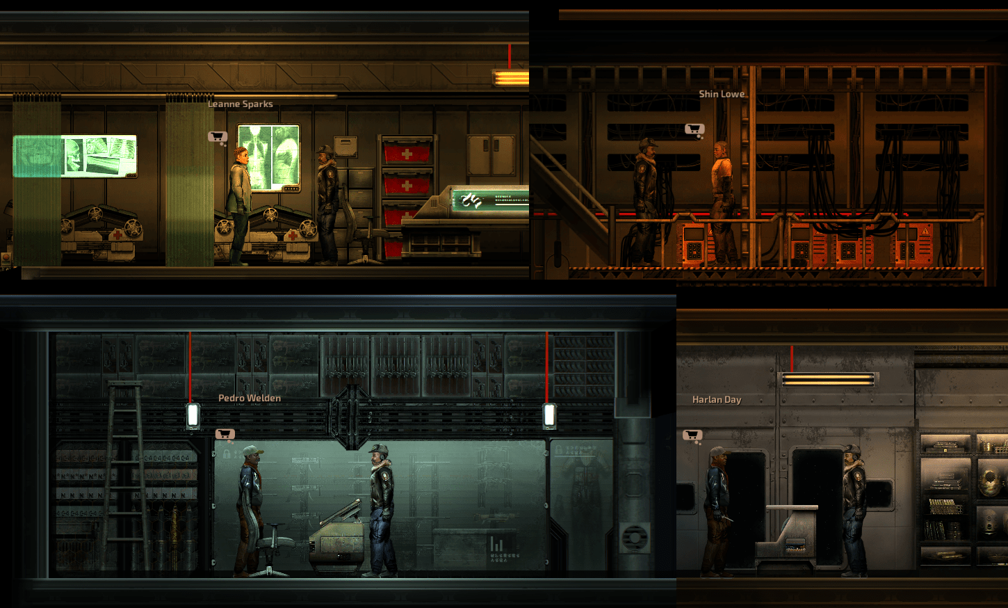 Barotrauma colony with multiple merchants