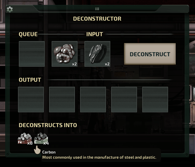 Barotrauma deconstructor improvement