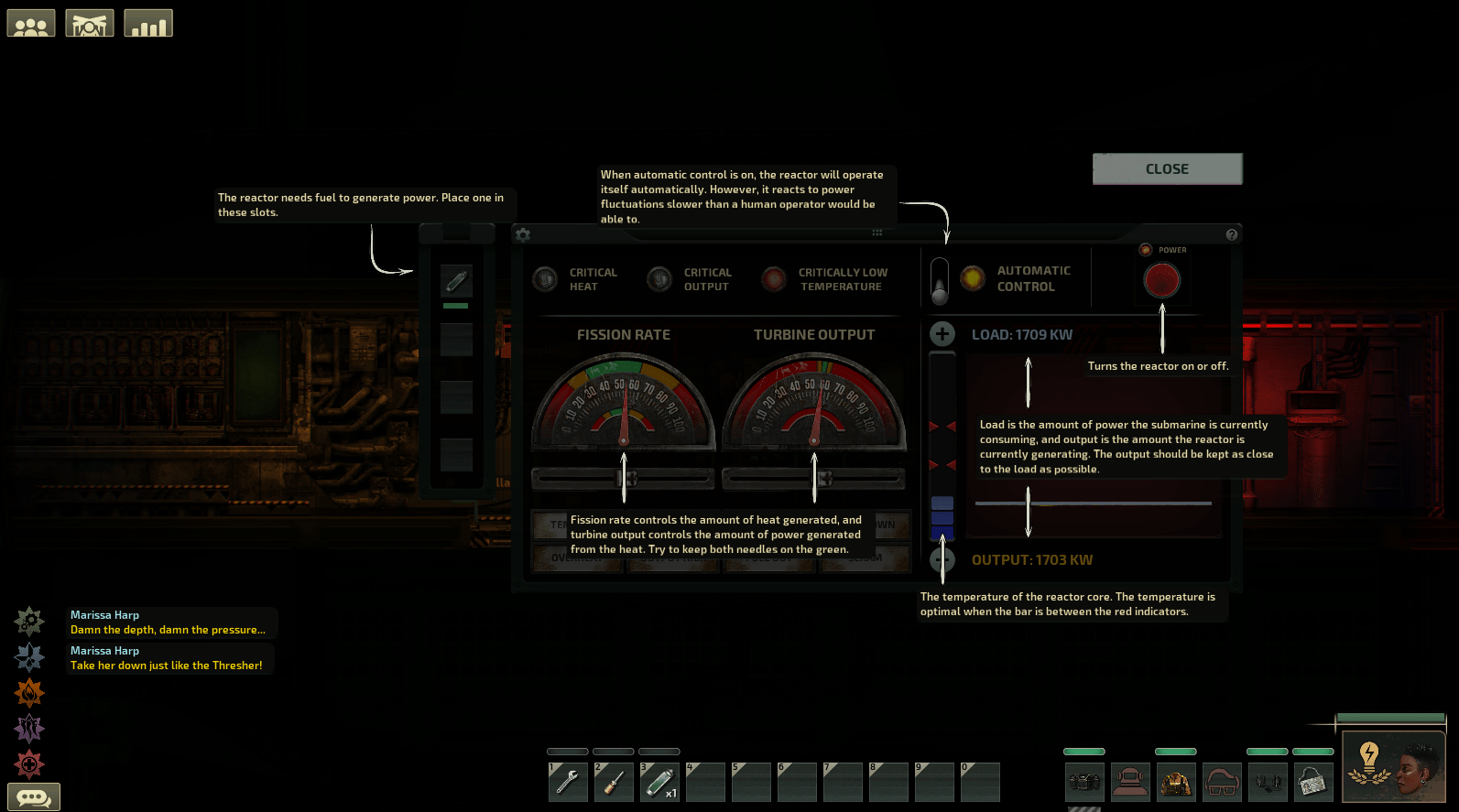 Barotrauma new reactor infographic