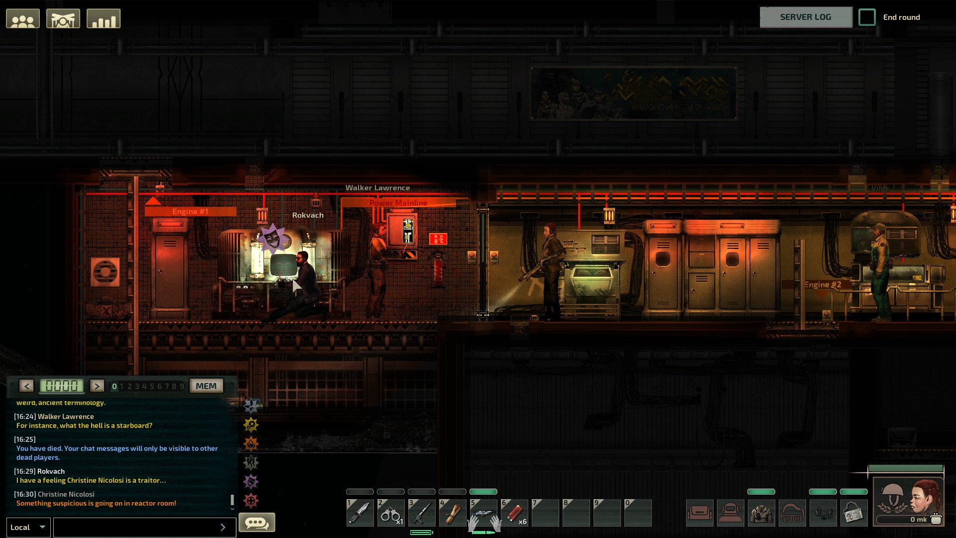 Barotrauma traitor update report traitor button example