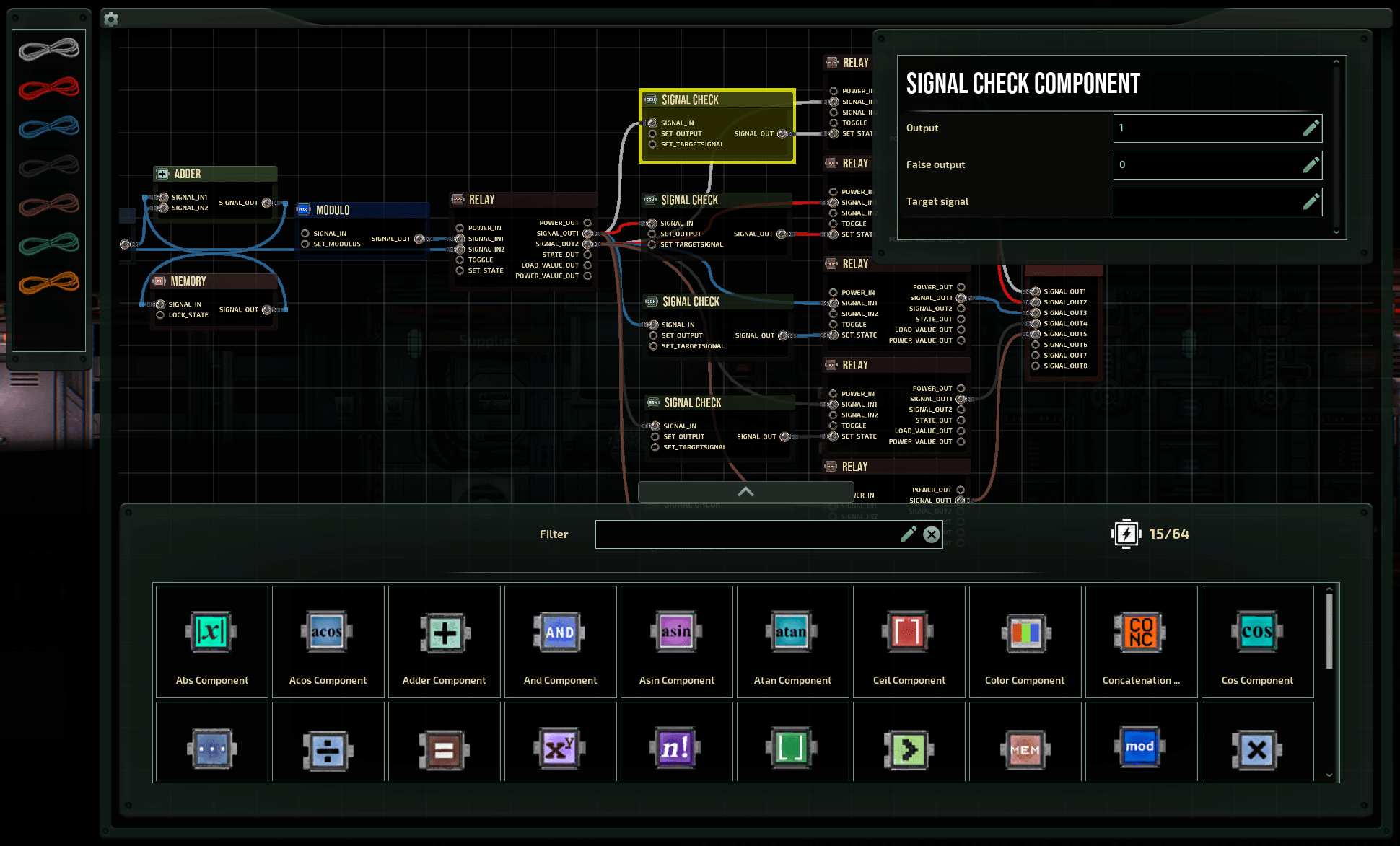 Barotrauma circuit box interface example